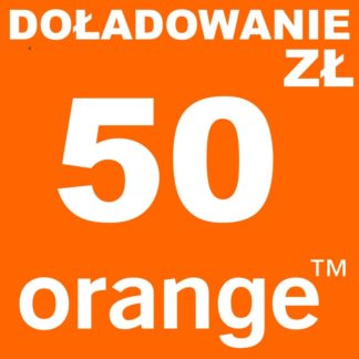 Tanie Doładowanie Orange 50 zł online