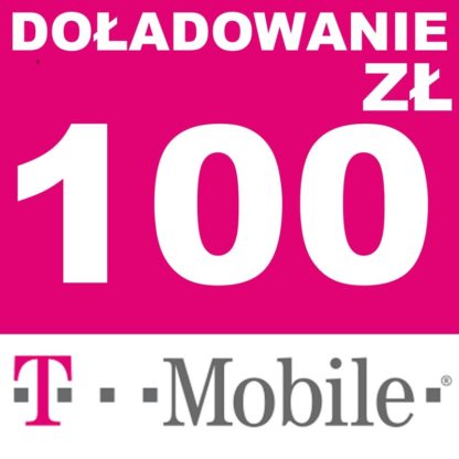 Tanie Doładowanie T-mobile 100 zł online
