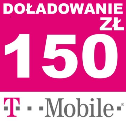 Tanie Doładowanie T-mobile 150 zł online