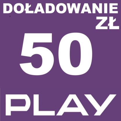 Tanie Doładowanie play 50 zł online