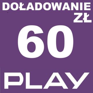 Tanie Doładowanie play 60 zł online